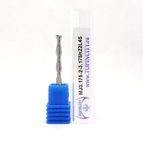 MJ3.175-2-3.175h22L45 - Фреза концевая