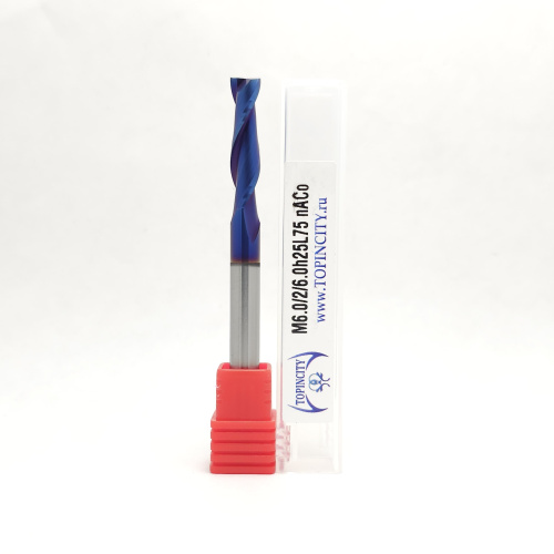 M6.0/2/6.0h25L75 nACo - Фреза концевая