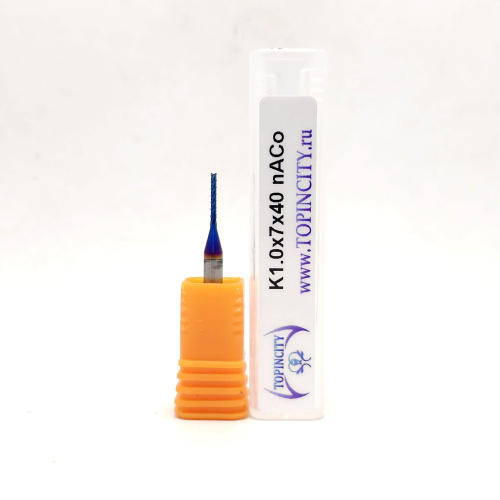 K1.0x7x40 nACo - Фреза концевая рашпильная