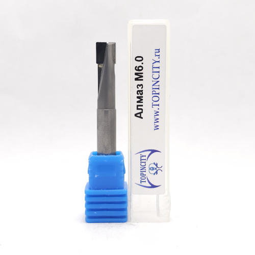 Алмаз M6.0 - Фреза концевая с цельным поликристаллом