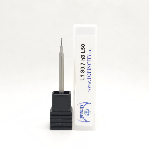 L1S0.7-1-3.175h3L50 - Фреза концевая однозубая