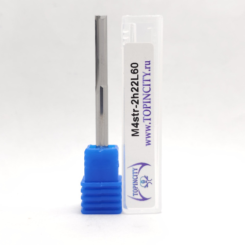 M4str-2h22L60 - Фреза концевая с прямыми зубьями