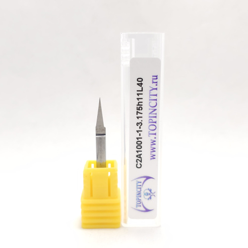 C2A1001-1-3.175h11L40 - Фреза гравировальная одноперьевая (гравер)