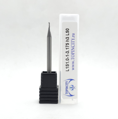 L1S1.0-1-3.175h3L50 - Фреза концевая однозубая