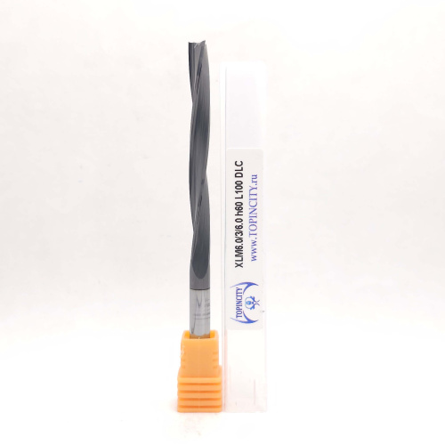 XLM6.0/3/6.0h60L100 DLC - Фреза концевая экстрадлинная