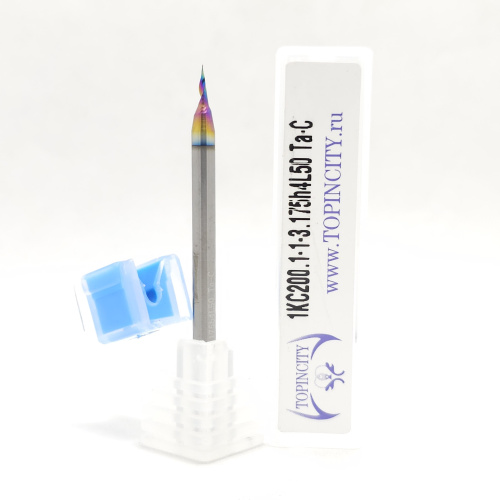 1KC200.1-1-3.175h4L50 Ta-C - Фреза гравировальная спиральная (гравер)