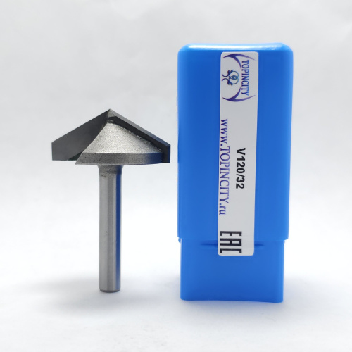 V120/32 - Фреза конусная V-образная