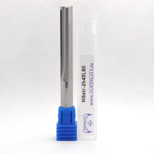 M8str-2h45L80 - Фреза концевая с прямыми зубьями