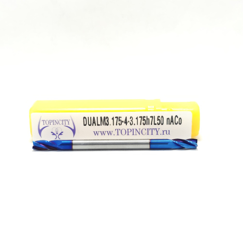 DUALM3.175-4-3.175h7L50 nACo - Фреза концевая двусторонняя