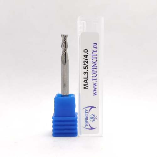 MAL3.5/2/4.0 - Фреза концевая по цв.металлам (z=2)