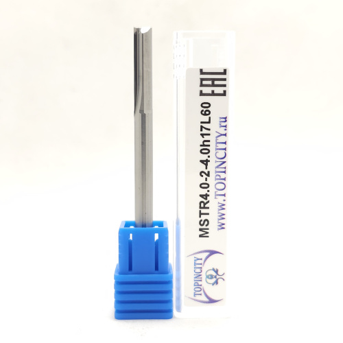 MSTR4.0-2-4.0h17L60 - Фреза концевая с прямыми зубьями