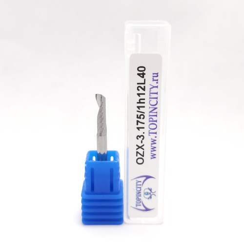 OZX3.175-1-3.175h12L40 - Фреза концевая однозубая