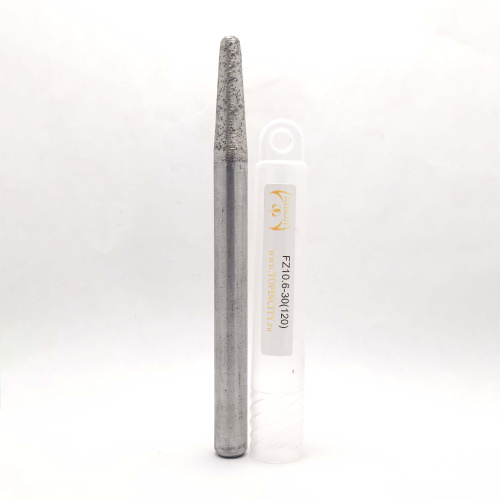 FZ10.6-30 - Конусная фреза сферическая с поликристаллом