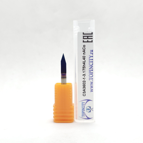 C3A3602-1-3.175h4L40 nACo - Фреза гравировальная одноперьевая (гравер)