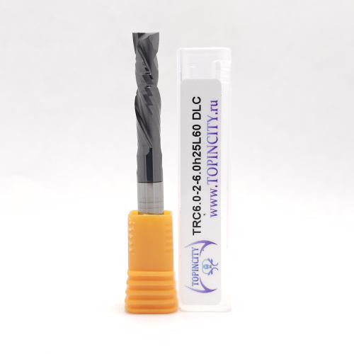 TRC6.0-2-6.0h25L60 DLC - Фреза концевая компрессионная со стружколомом