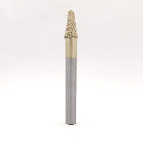 TBD6/3h12 - Конусная фреза сферическая с желтым монокристаллом