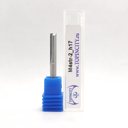 M4str-2_h17 - Фреза концевая с прямыми зубьями