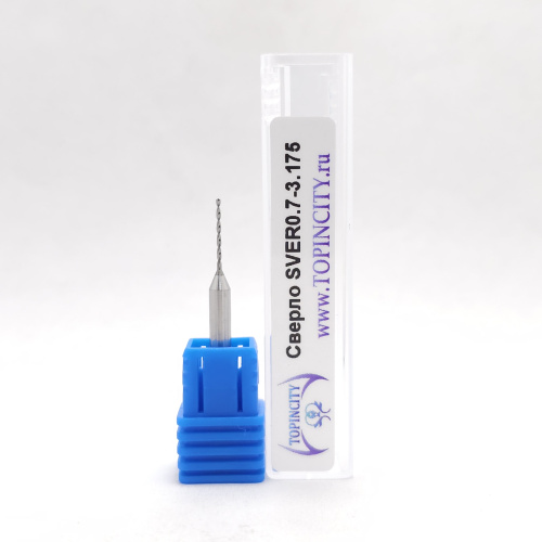 SVER0.7-3.175 - Сверло твердосплавное