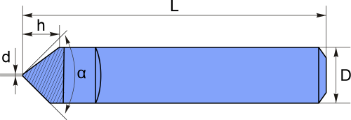 E90-0.6 - Фреза гравировальная одноперьевая (поликристалл)