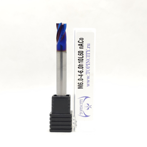 M6.0-4-6.0h10L60 nACo - Фреза концевая