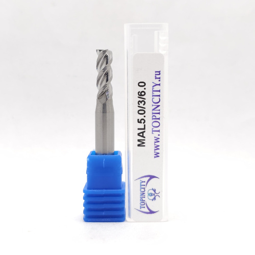 MAL5.0/3/6.0 - Фреза концевая по цв.металлам (z=3)