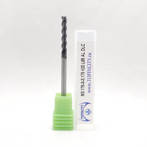 M3.175-3-3.175h20L65 AL DLC - Фреза концевая по цв.металлам (z=3)