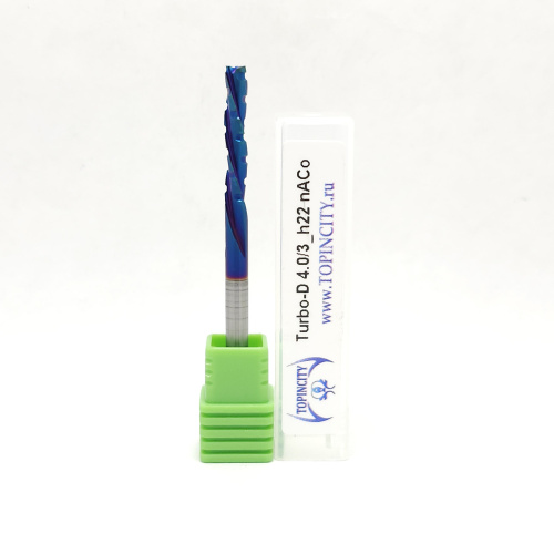 Turbo-D4.0/3h22 nACo - Фреза концевая с чистовым стружколомом и прижатием