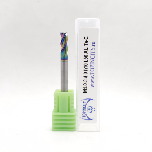 M4.0-3-4.0h10L50 AL Ta-C - Фреза концевая по цв.металлам (z=3)