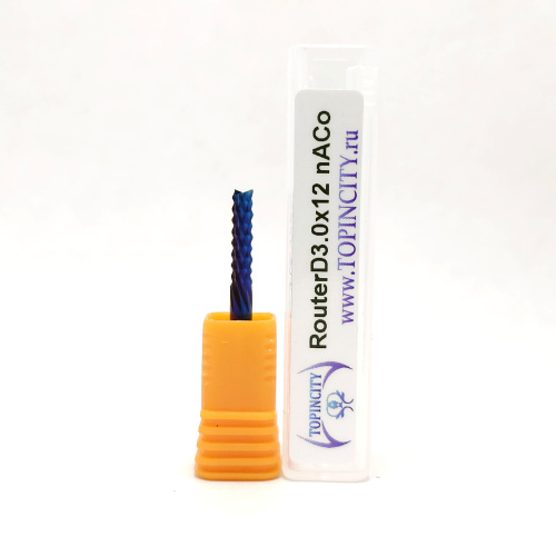 RouterD3.0x12 nACo - Фреза концевая рашпильная