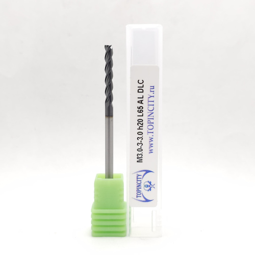 M3.0-3-3.0h20L65 AL DLC - Фреза концевая по цв.металлам (z=3)