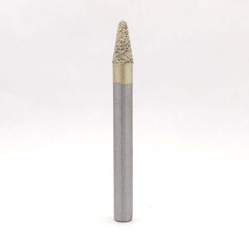 TBD6/2h12 - Конусная фреза сферическая с желтым монокристаллом