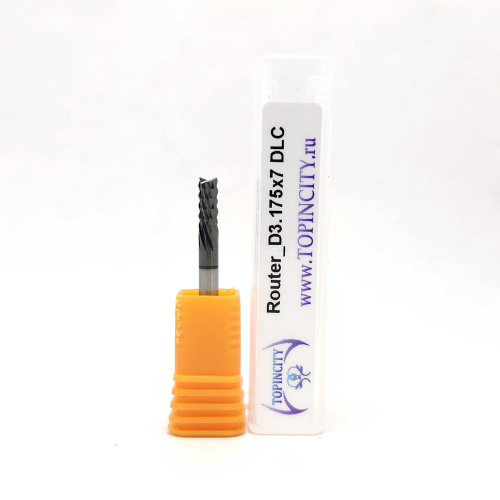 RouterD3.175x7 DLC - Фреза концевая рашпильная