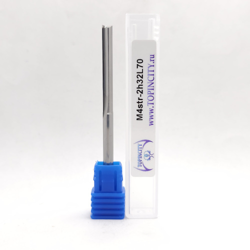 M4str-2h32L70 - Фреза концевая с прямыми зубьями