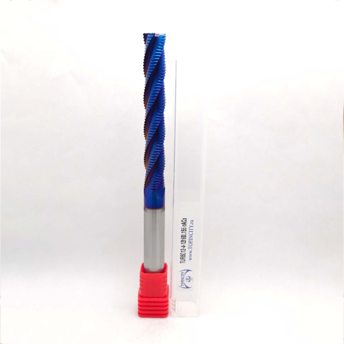 TURBO12-4-12h80L155 nACo - Фреза концевая с черновым стружколомом