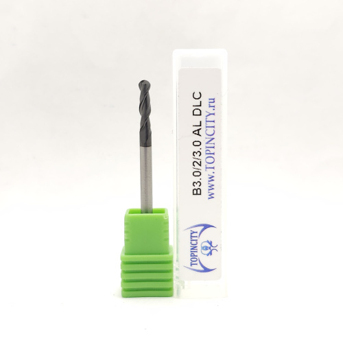 B3.0/2/3.0 AL DLC - Сферическая фреза по цв.металлам