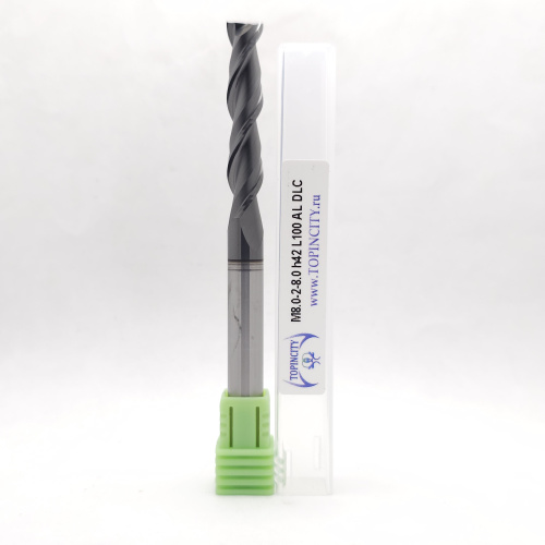 M8.0-2-8.0h42L100 AL DLC - Фреза концевая по цв.металлам (z=2)