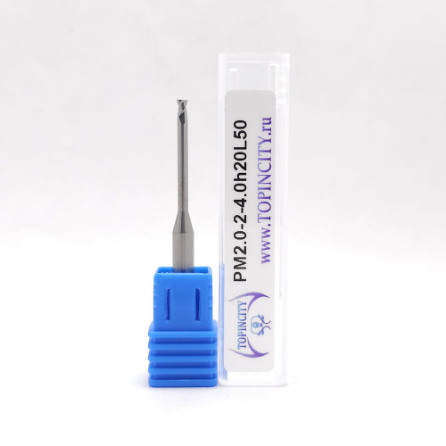 PM2.0-2-4.0h20L50 - Фреза концевая с шейкой