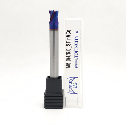 M6.0/4/6.0 ST nACo - Фреза концевая
