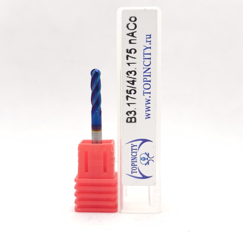 B3.175/4/3.175 nACo - Сферическая фреза