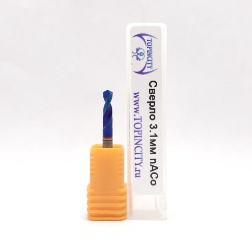 3.1/3.175 nACo - Сверло твердосплавное