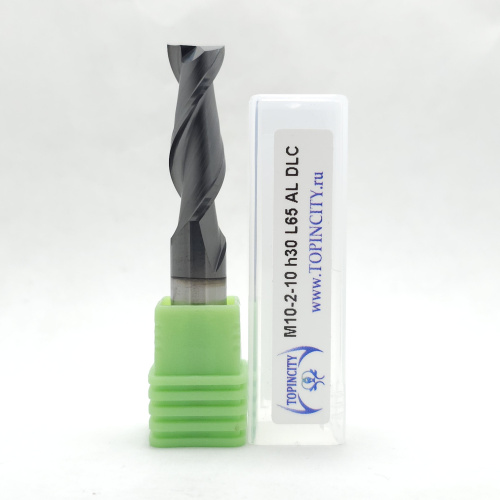 M10-2-10-h30L65 AL DLC - Фреза концевая по цв.металлам (z=2)
