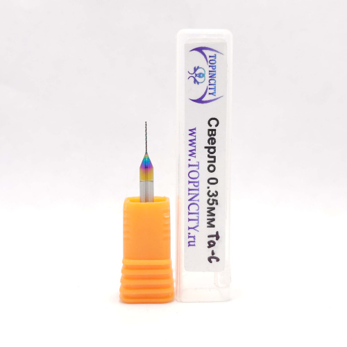 0.35/3.175 Ta-C - Сверло твердосплавное