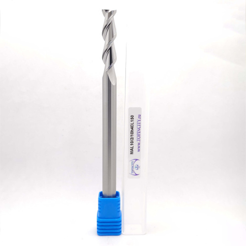 MAL10/2/10h40L150 - Фреза концевая по цв.металлам (z=2)