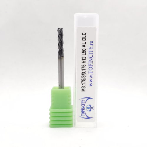 M3.175-3-3.175h12L50 AL DLC - Фреза концевая по цв.металлам (z=3)