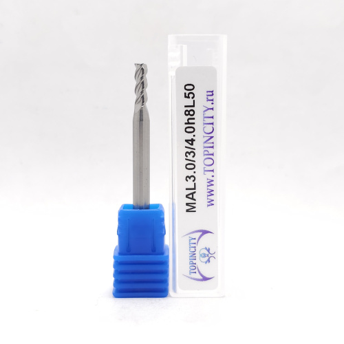 MAL3.0/3/4.0h8L50 - Фреза концевая по цв.металлам (z=3)