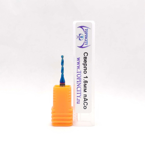 1.6/3.175 nACo - Сверло твердосплавное