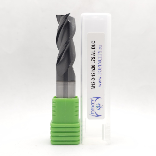 M12-3-12h30L75 AL DLC - Фреза концевая по цв.металлам (z=3)