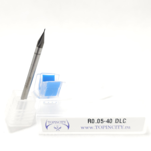 R0.05-40 DLC - Конусная фреза сферическая