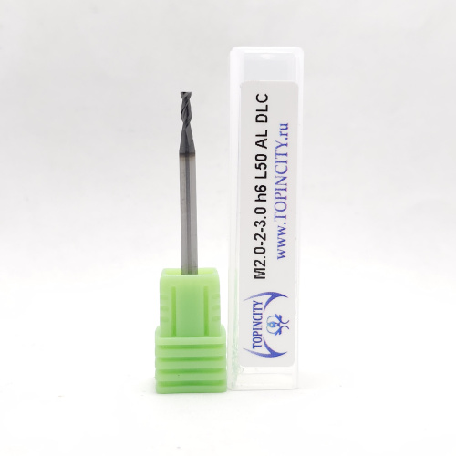 M2.0-2-3.0h6L50 AL DLC - Фреза концевая по цв.металлам (z=2)
