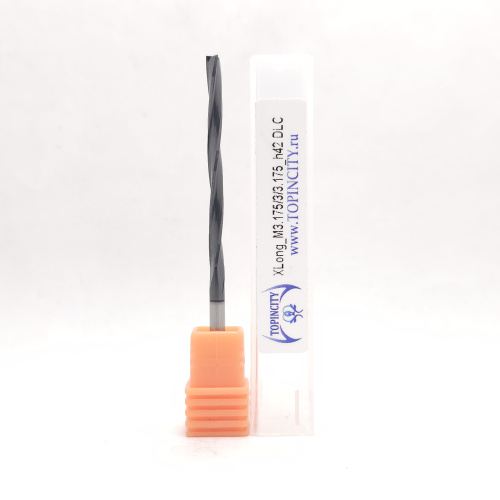 XLong_M3.175/3/3.175_h42 DLC - Фреза концевая экстрадлинная